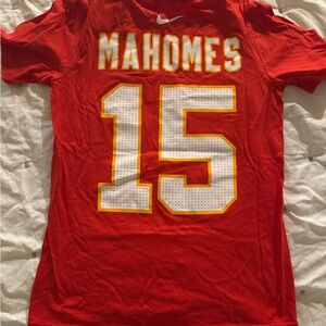 Nike Red Mahomes 15 Graphic Tee